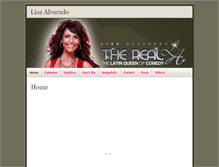 Tablet Screenshot of lisaalvarado.com